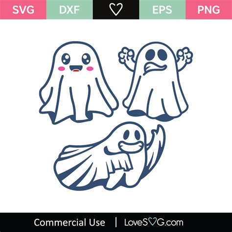 Download 334+ Cute Ghost SVG Files Cut Files